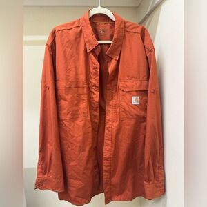 Men’s Carhartt Force Relaxed fit button down 2XL